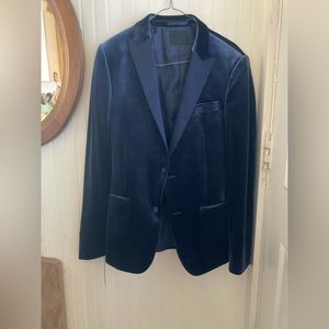 Blue Velvet blazer